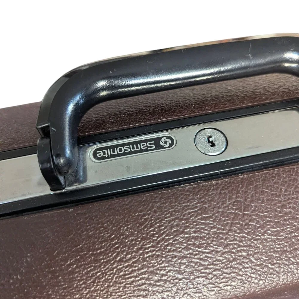 Vintage Samsonite Plastic Hardshell Briefcase